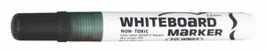 Marker do tablic suchościeralnych WB02, czarny, 2,5mm, końcówka stożkowa, FLEXOFFICE